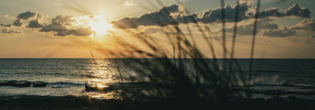 Strand am Abend